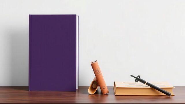 Book cover mockup featuring a blank editable background for easy customization and personalization, mockup, book cover