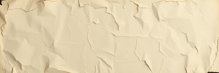 Vintage grunge textured background with torn posters, creased paper, and empty space for text, old, placards