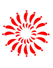 Fireworks with transparent background