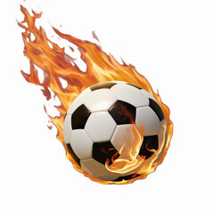 Fototapeta premium burning ball