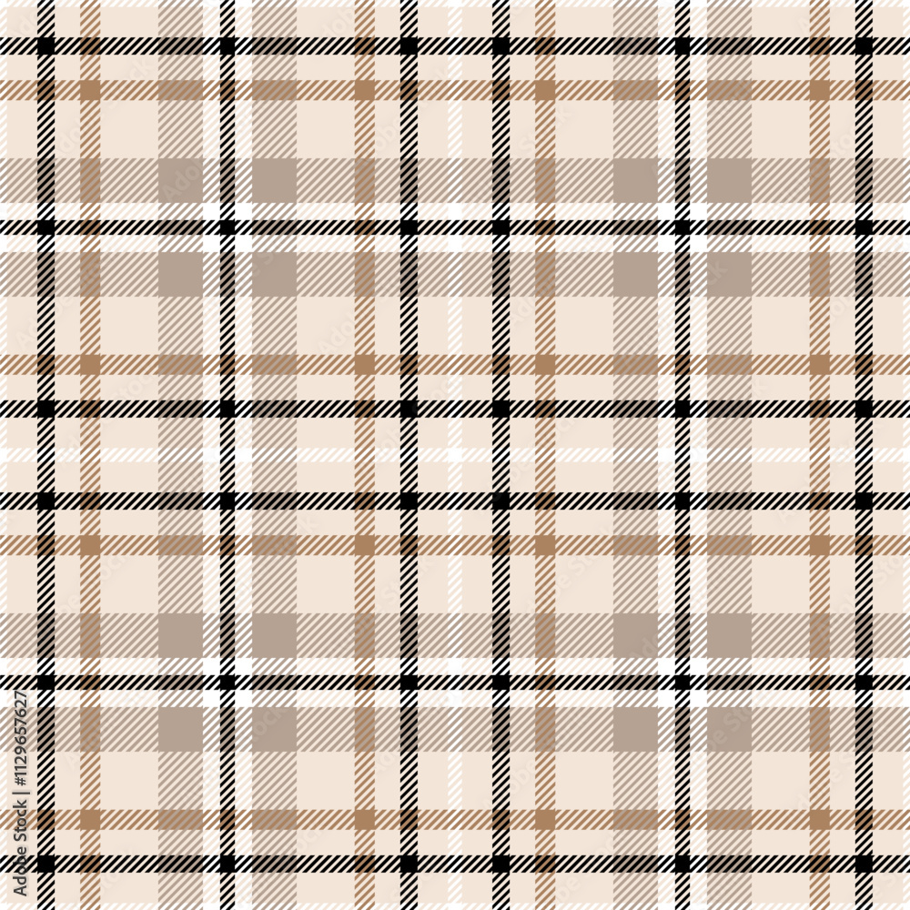 Poster plaid seamless pattern. check line. repeating tartan checks design. repeated scottish stripe flannel