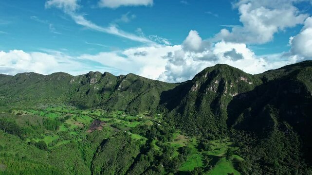 Majestic Andes Peaks &ndash; Aerial Views of Colombia's Mountain Range