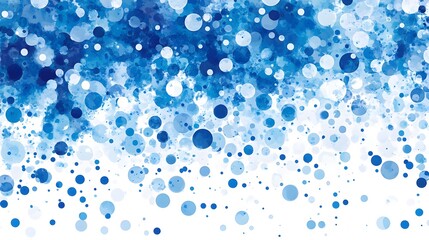 A Digital blue dots background design 