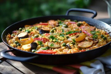 Fototapeta premium Veggie rice dish