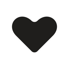 The image depicts a minimalist white heart against a muted gray backdrop