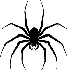 Obraz premium Silhouette of a Spider