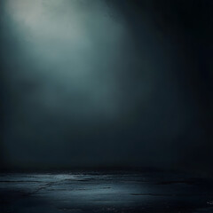 Dramatic Dark Background with Light Gradient and Floor Texture