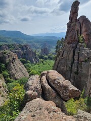 rock in the mountains