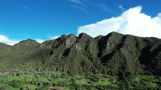 Highland Beauty &ndash; Aerial Footage of Colombia's Andes Mountains