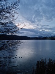 frozen lake