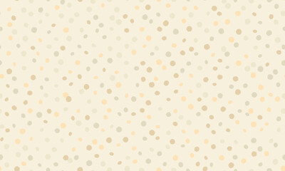 Vector polka dot pattern with abstract round shapes. Great for textile designs, seamless wallpapers, or trendy poster backgrounds with a minimalist geometric style.