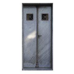 Rusty and Weathered Cemetery Door Texture