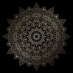 曼荼羅のベクターイラスト