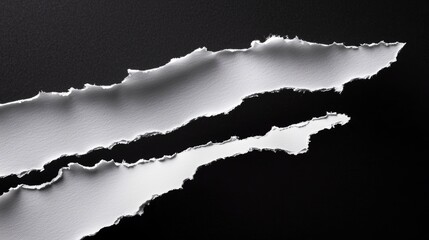 Torn and scorched paper edges, subtle texture, shadowy dark environment