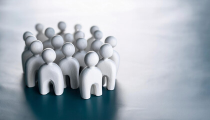 Close-Up of a Group of People or Objects