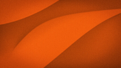 Abstract 4K background featuring dynamic waves in vibrant orange hues with a rich grainy texture. Ideal for modern wallpapers, banners, and backdrops