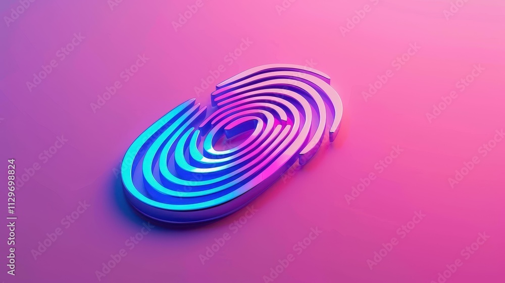 Poster secure your finances with an advanced biometric fingerprint scanner for seamless digital application