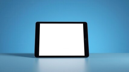 Modern tablet mockup with a blank screen for showcasing app and responsive web design, tablet, screen, showcase