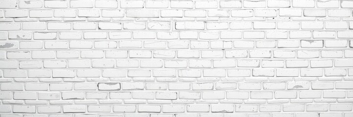 White grunge brick wall texture with aged and weathered look, perfect for adding a rustic touch to design projects, wall, brick, white