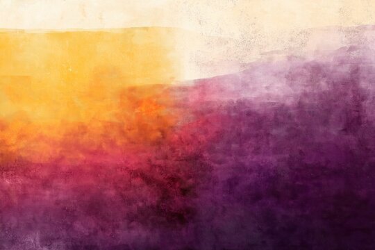 Autumnal ombre background fades from rich burgundy to warm amber, deep purple. Vintage inspired texture creates elegant look. Perfect backdrop for autumnal product photos branding materials. Image