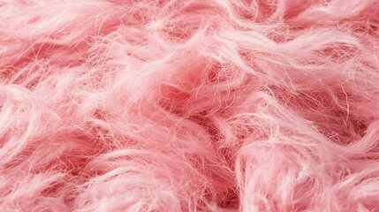 Obraz premium Close-up of soft pink fluffy texture. Perfect for backgrounds, websites, and design projects.