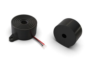 Piezoelectric buzzer.