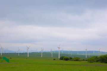 Wind turbines for electric power production