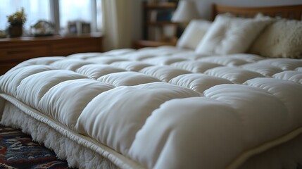 Fototapeta premium Cozy bed comfort