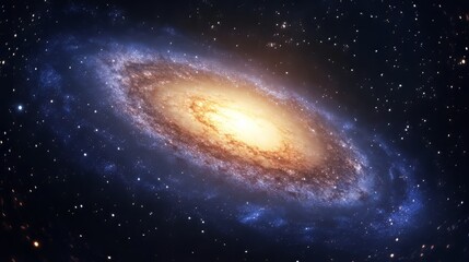 Naklejka premium Milky way galaxy with stars and space in the universe background at thailand. space background. Ultra realistic. Photorealistic