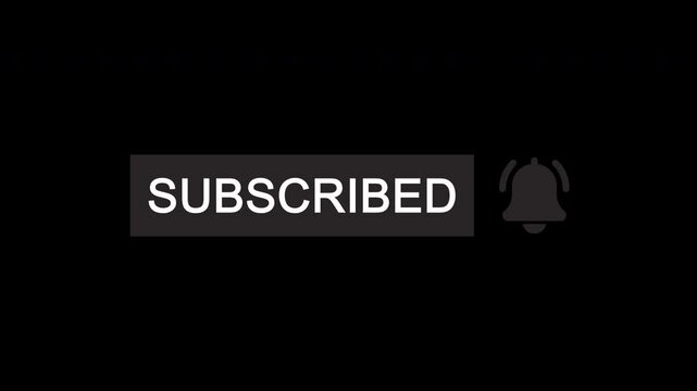Subscribe button alpha channel