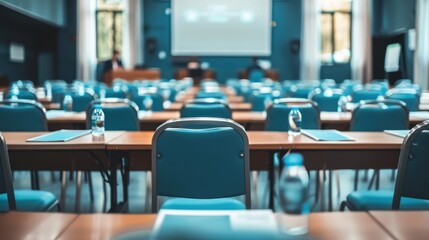 Training Room: A purpose-built room for workshops and employee development, featuring learning materials, AV equipment, and seating for an engaging training experience.
