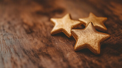 golden stars, a quality rating and customer satisfaction concept, positive business review, top ranking products or service, and successful online feedback.