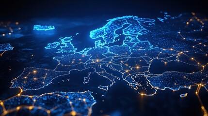 Digital Map of Europe - Network and Connectivity