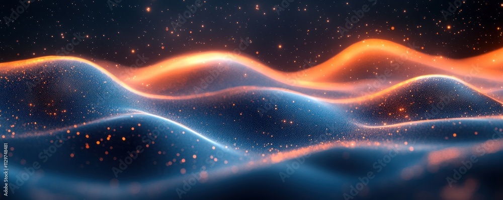 Aufkleber abstract sound waves background for digital communication and graphical representation