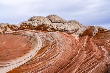 Surreal landscapes of White Pocket, Vermillion Cliffs