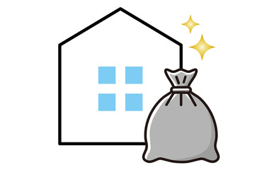 家の前に出すゴミ袋