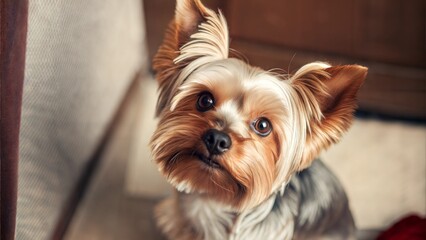 Adorable Yorkshire Terrier Puppy