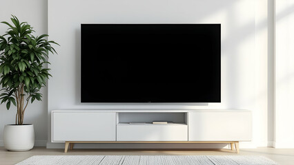Fototapeta premium TV monitor at the home