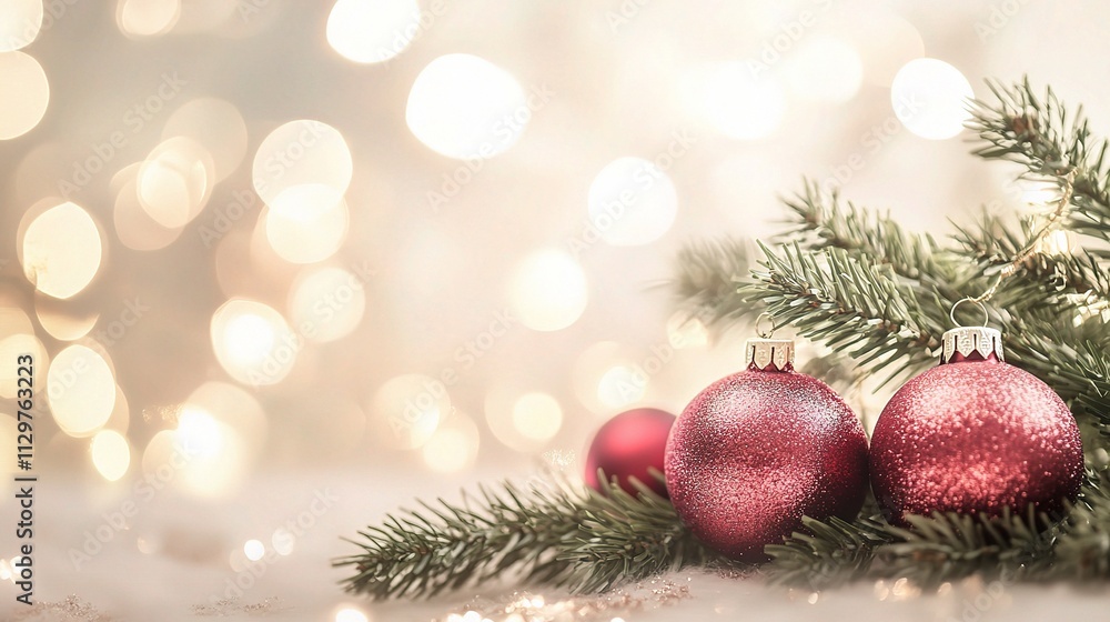 Poster Soft Pastel Color Gradient Background with Bokeh Effect for Festivity