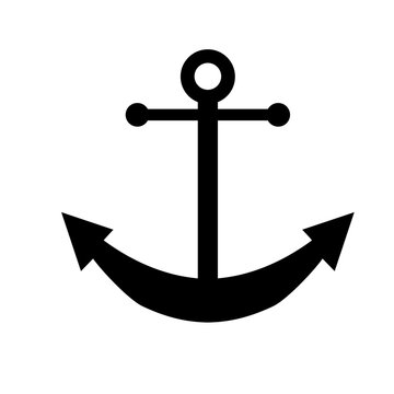 anchor isolated on white background