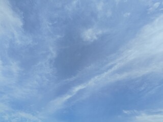 Blue sky and white clouds background