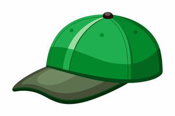 wonderful playing Cap isolated on white background vector illustration