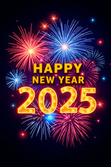 Feliz año nuevo 2025.