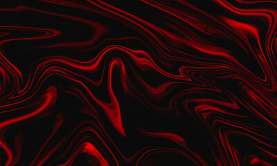 Abstract background featuring a mesmerizing swirl of vibrant red and black hues, creating a dynamic and energetic pattern.