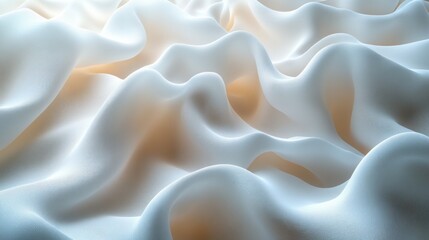 Obraz premium Abstract White Fabric Texture