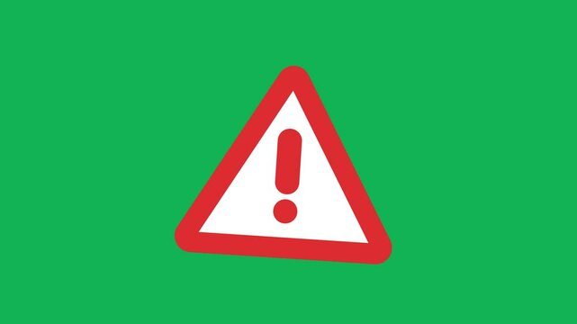 Danger sign, warning sign, attention sign. Danger warning attention icon.