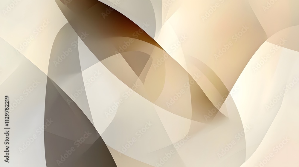 Poster the image is a collage of various shapes and sizes, including circles and squares. scene is abstract