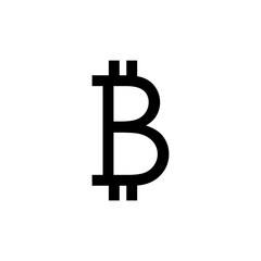 Bitcoin icon logo design. bitcoin sign and symbol. payment symbol. cryptocurrency logo