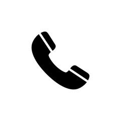 Call icon logo design. telephone sign and symbol. phone icon. contact us