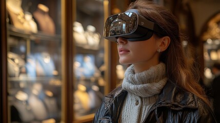 Using augmented reality to enhance luxury shopping experience in high-end retail store